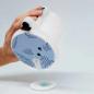 Preview: Livestyle Ceramics Haar Perle 'White Angel" Silber